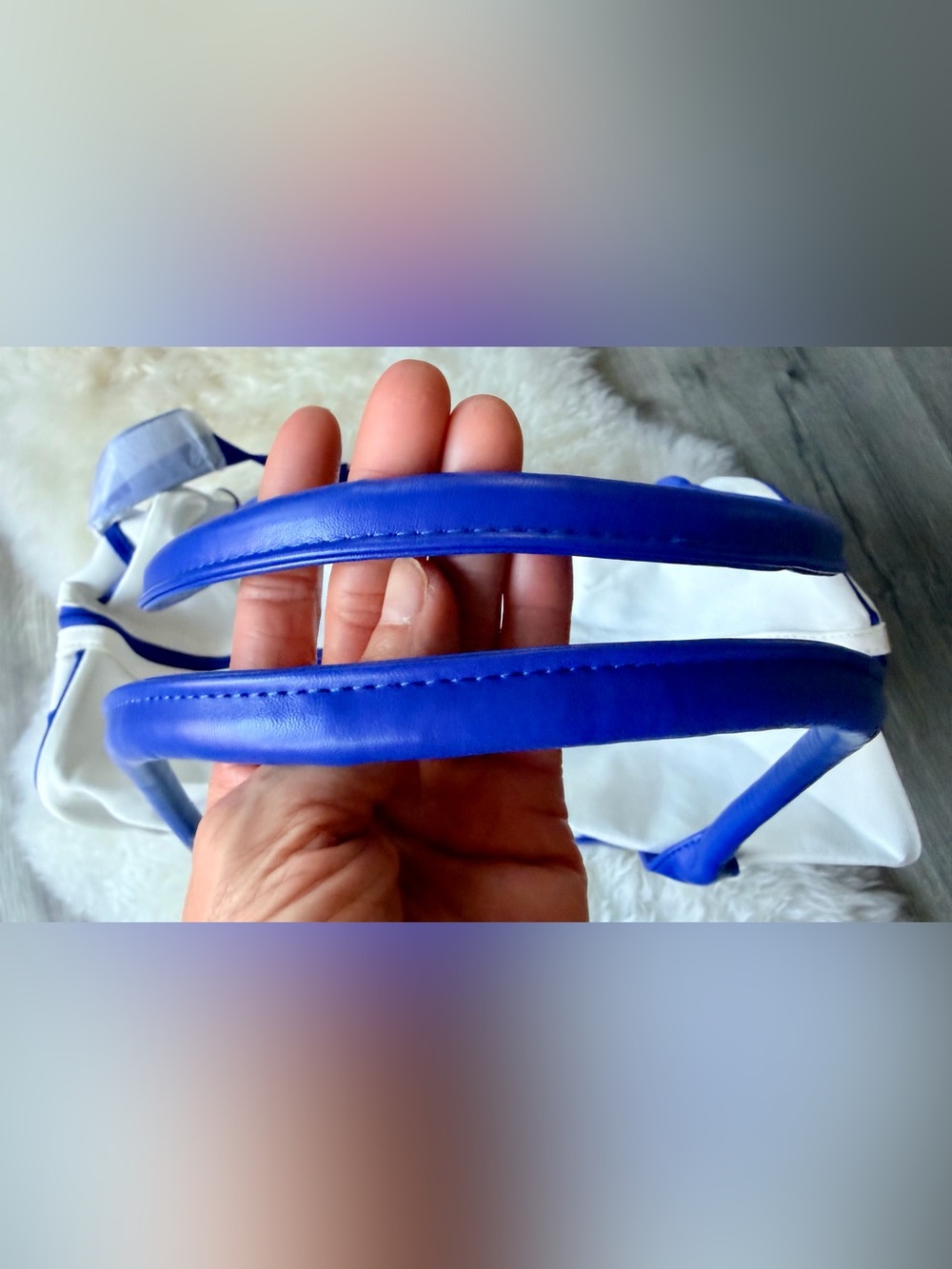 BRAND NEW Dolce & Gabbana ‘Light Blue’ Duffle SEALED in Plastic Bag 2 Way Carry - Picture 14 of 16